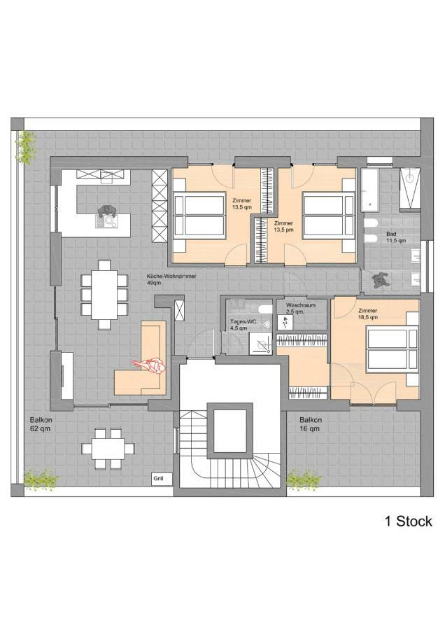 Family Apartment Julia Термено Экстерьер фото